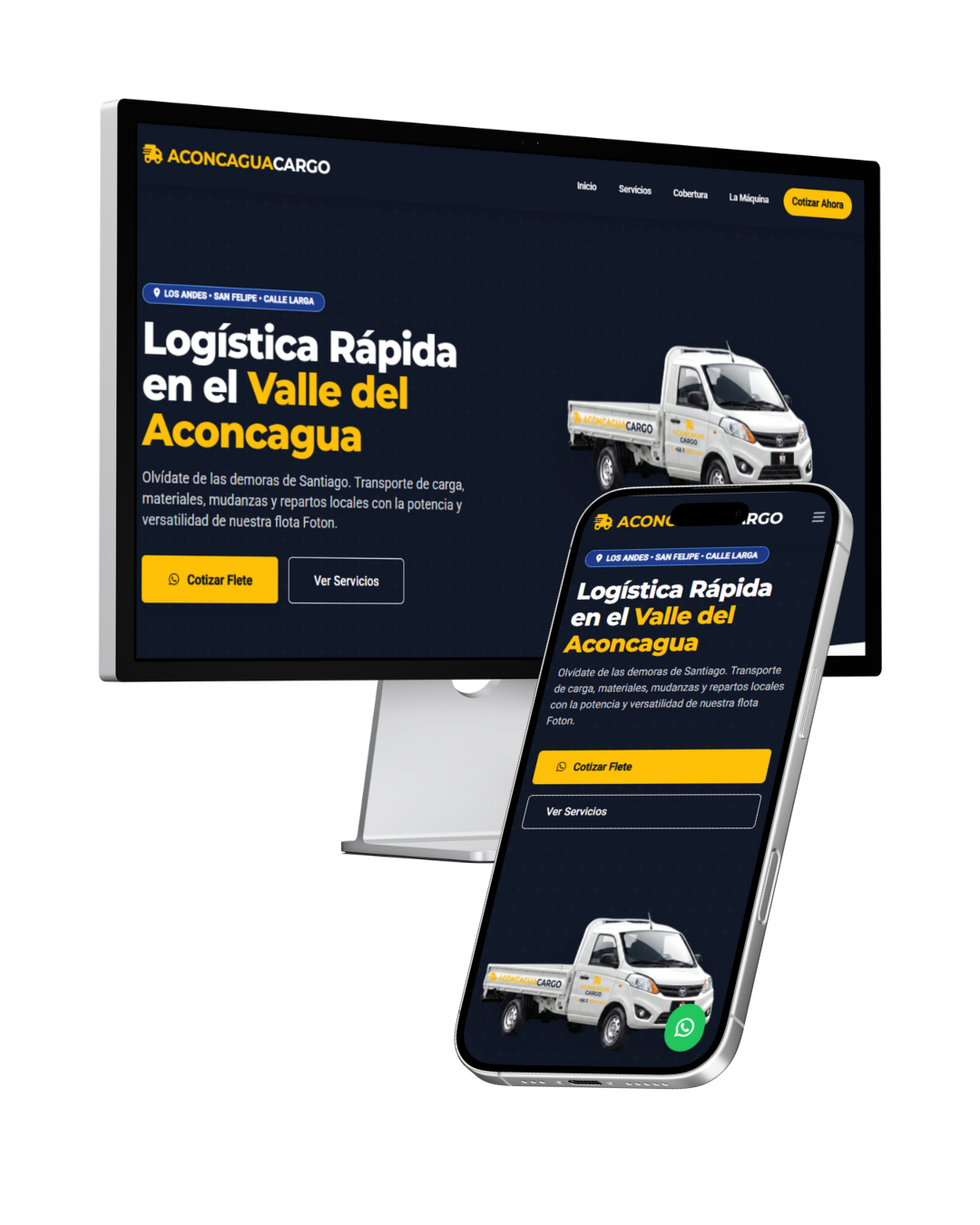 Muestra Landing Page